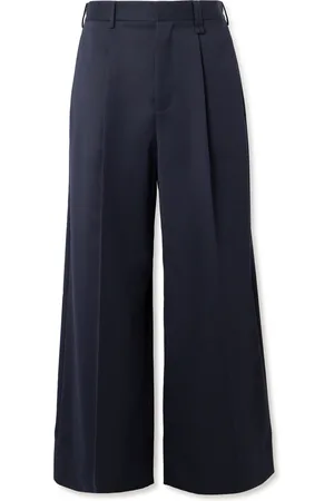 Simone Rocha Wide-Leg Pleated Woven Trousers - Men - - S