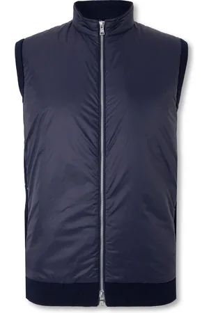 Peter Millar Holdridge Hybrid Padded Quilted Shell and Merino Wool Zip-Up Gilet - Men - - XXL