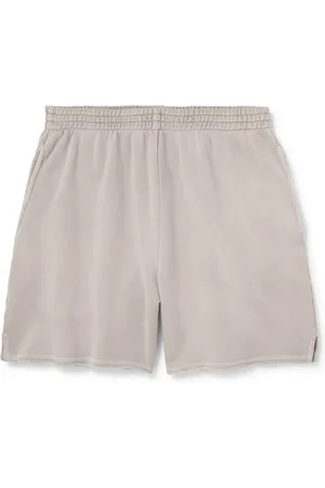 JOHN ELLIOTT Skeptic Wide-Leg Cotton-Jersey Drawstring Shorts - Men - - M