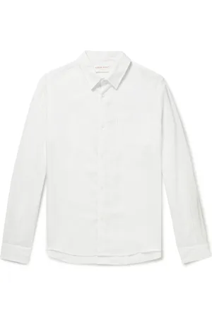 DEREK ROSE Monaco Linen Shirt - Men - - S