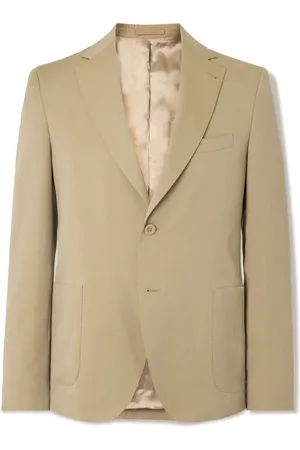 OFFICINE GENERALE Virgin Wool-Twill Suit Jacket - Men - - IT 50