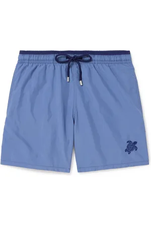 Vilebrequin Moka Straight-Leg Mid-Length ECONYL® Swim Shorts - Men - - XXXL