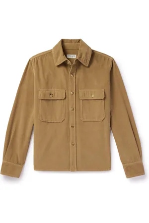 Saint Laurent Cotton-Corduroy Overshirt - Men - - L