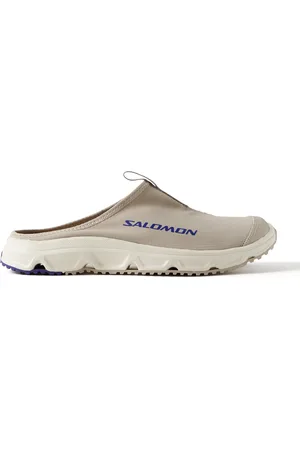 Salomon RX Slide 3.0 Leather-Trimmed Ripstop and Mesh Slip-On Sneakers - Men - - UK 8