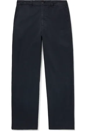 NILI LOTAN Carsen Straight-Leg Cotton-Blend Twill Trousers - Men - - UK/US 36