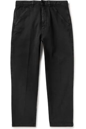 Incotex Tapered Cotton-Blend Canvas Trousers - Men - - UK/US 36