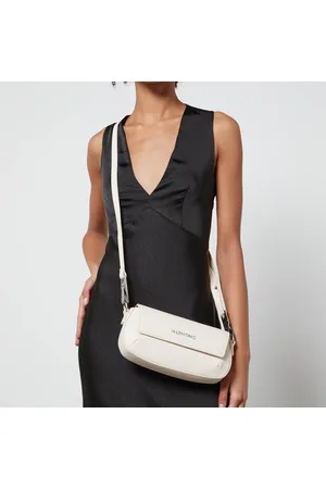 Valentino Womens Black Gold Divina Pochette Bag