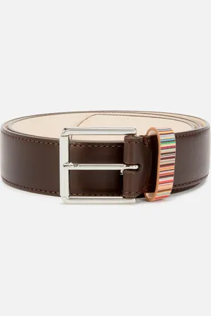 Paul Smith Paul Smith Striped Keeper Leather Belt - W30