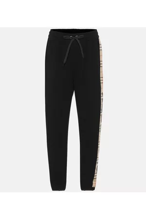 Burberry Women Sweatpants - Vintage Check cotton sweatpants