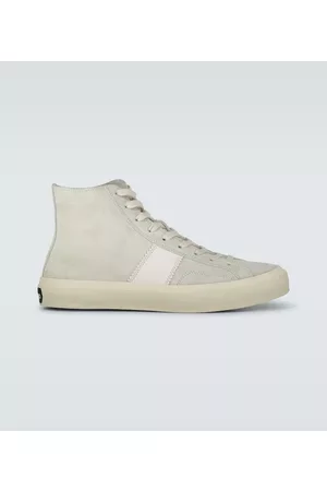 Tom Ford Cambridge high-top suede sneakers