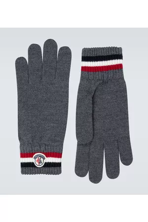 Moncler Wool ribbed gloves