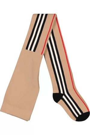 Burberry Icon Stripe cotton-blend tights