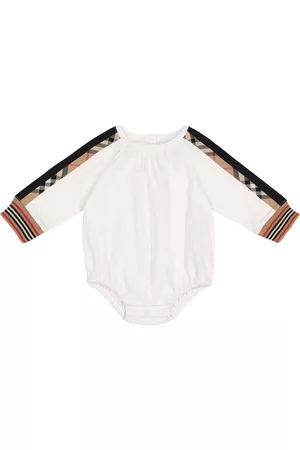 Burberry Baby Vintage Check cotton onesie