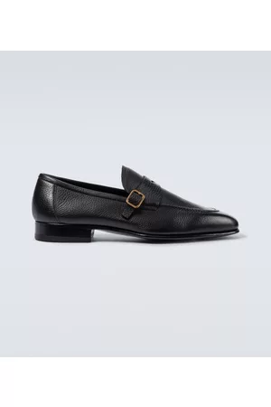 Tom Ford Leather York Chain loafers