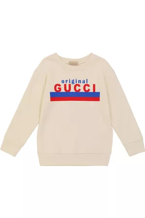 Gucci Long sleeves - Long-sleeved cotton sweatshirt