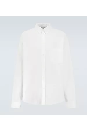 Balenciaga Large-fit cotton poplin shirt
