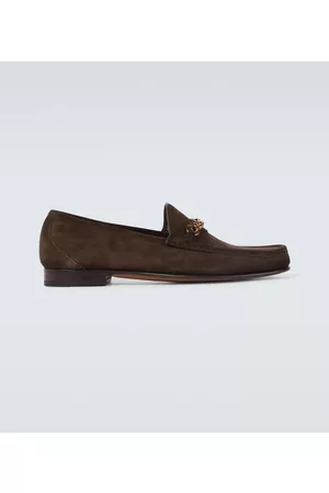 Tom Ford Exclusive to Mytheresa â suede York Chain loafers
