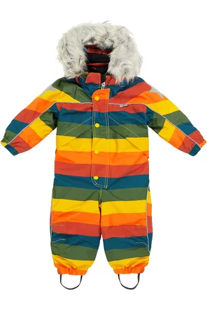 Molo Ski Suits - Baby Polaris striped ski suit