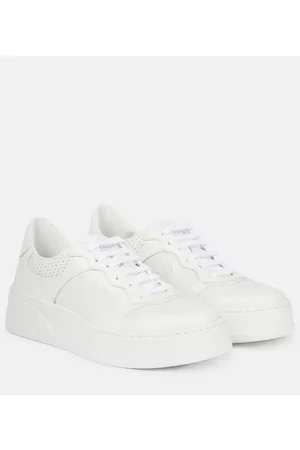 Gucci Embossed leather sneakers