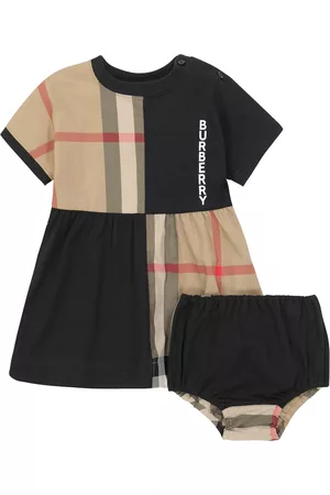 Burberry Sets - Baby Vintage Check cotton dress and bloomers set
