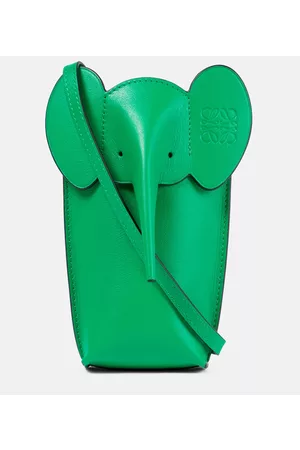 Loewe Women Wallets - Paula's Ibiza Elephant Pocket leather crossbody bag
