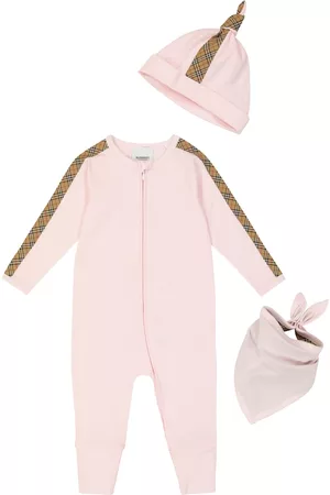 Burberry Kids Baby Vintage Check cotton-blend set