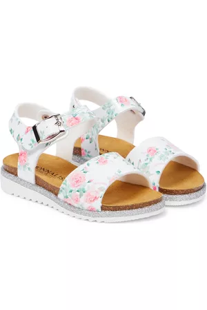 MONNALISA Kids Sandals - Floral sandals