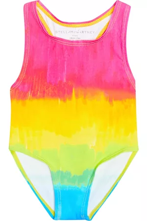 Stella McCartney Kids Baby printed racerback swimsuit