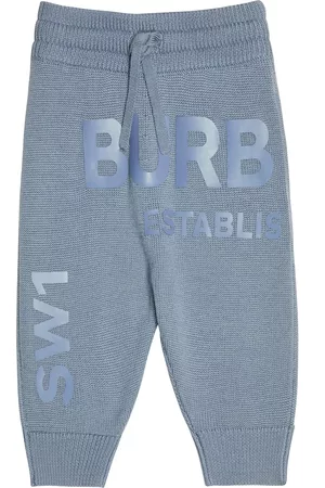 Burberry Kids Baby wool sweatpants