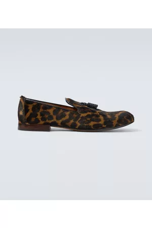 Tom Ford Leopard print loafers