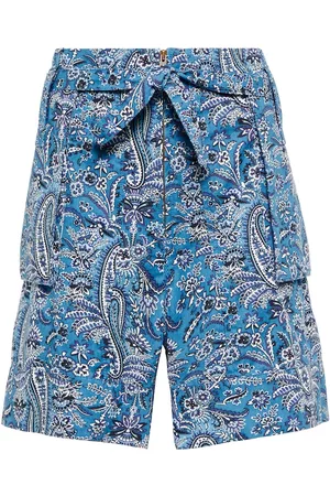 Etro Paisley cotton Bermuda shorts