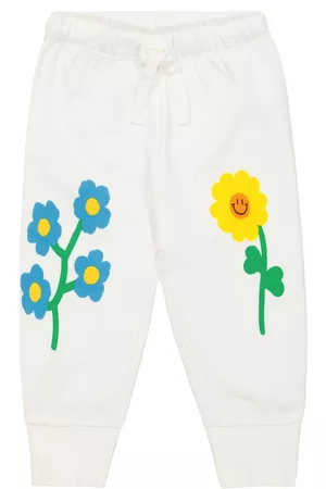 Stella McCartney Baby floral cotton sweatpants