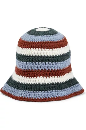 Khaite Kam crochet cashmere bucket hat