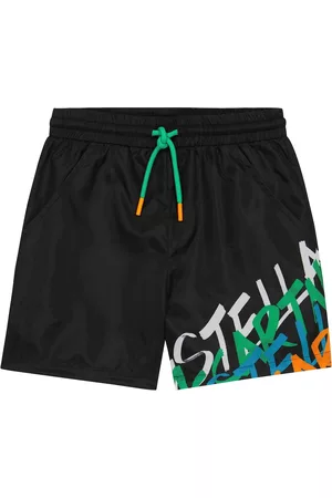 Stella McCartney Kids Logo printed shorts
