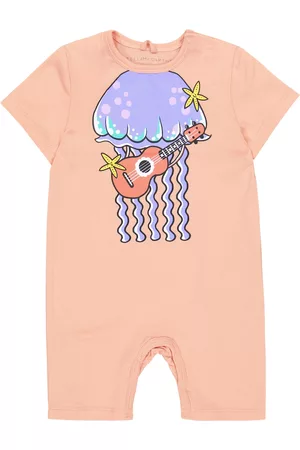 Stella McCartney Baby printed cotton romper