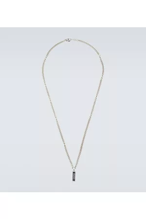 Gucci Logo sterling necklace