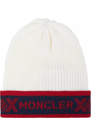 Moncler Baby logo wool beanie