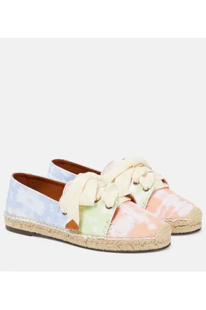 Zimmermann Women's Bow Flatform Espadrille - Blue - Espadrilles - 40