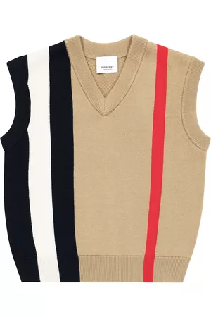 Burberry Icon Stripe wool sweater vest