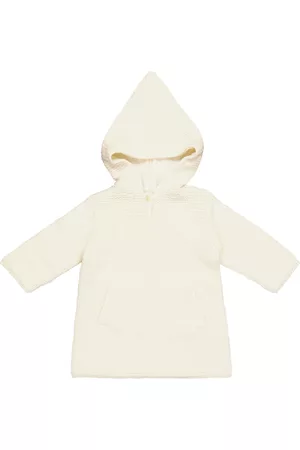 BONPOINT Coats - Baby hooded cashmere coat
