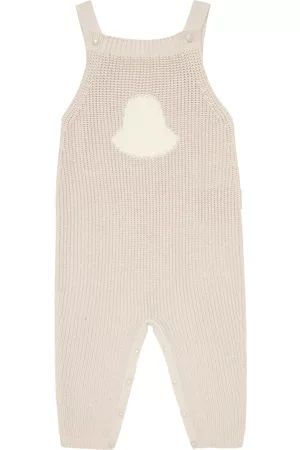 Moncler Baby logo knit onesie
