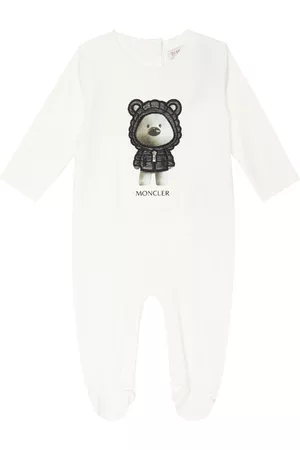 Moncler Baby printed cotton onesie