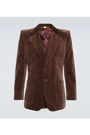 Gucci Polka-dot velvet suit jacket