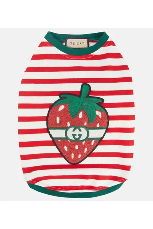Gucci Coats - Exclusive to Mytheresa â Strawberry jersey dog coat