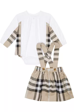 Burberry Baby Vintage Check bodysuit and dress