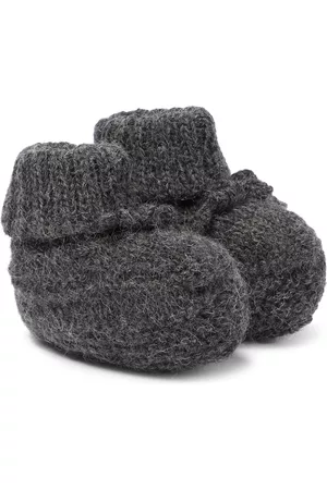 BONPOINT Boots - Baby Telse alpaca wool booties