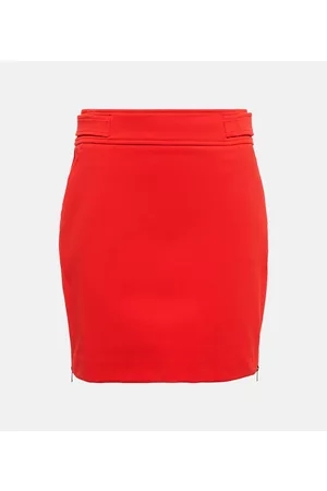 Max Mara Austero twill miniskirt