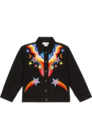 Stella McCartney Embroidered denim jacket