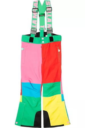 Stella McCartney Ski Accessories - Colorblocked ski salopettes