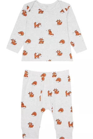 Stella McCartney Baby printed cotton pajamas
